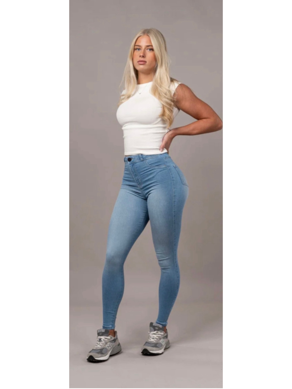 Women's Fitjeans Skinny Jeans Blue